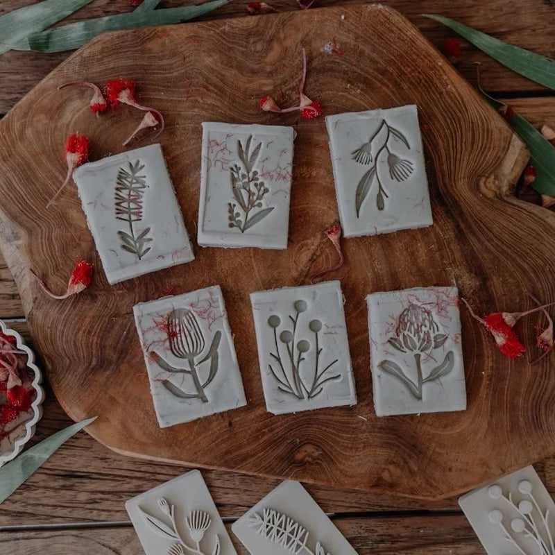 Australian Native Flower Eco Stamp Set