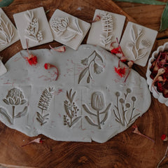 Australian Native Flower Eco Stamp Set