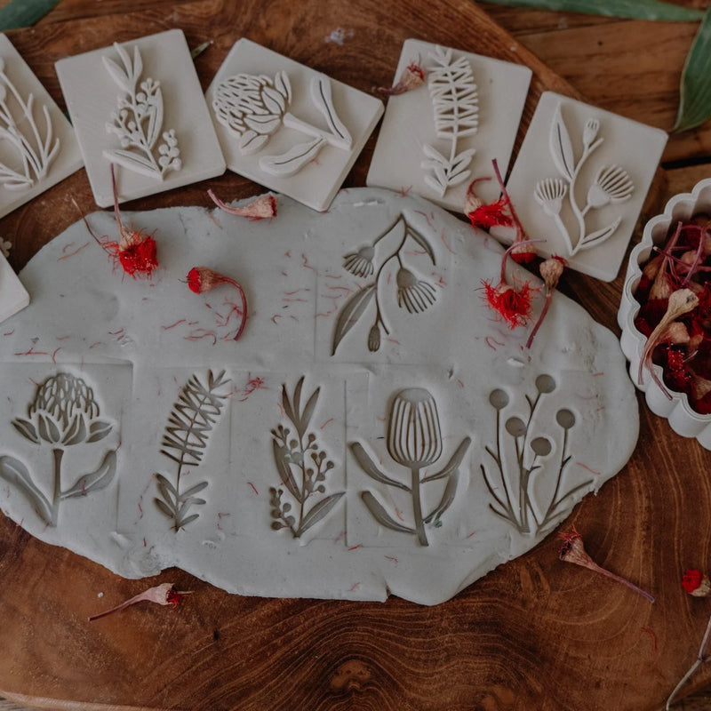 Australian Native Flower Eco Stamp Set