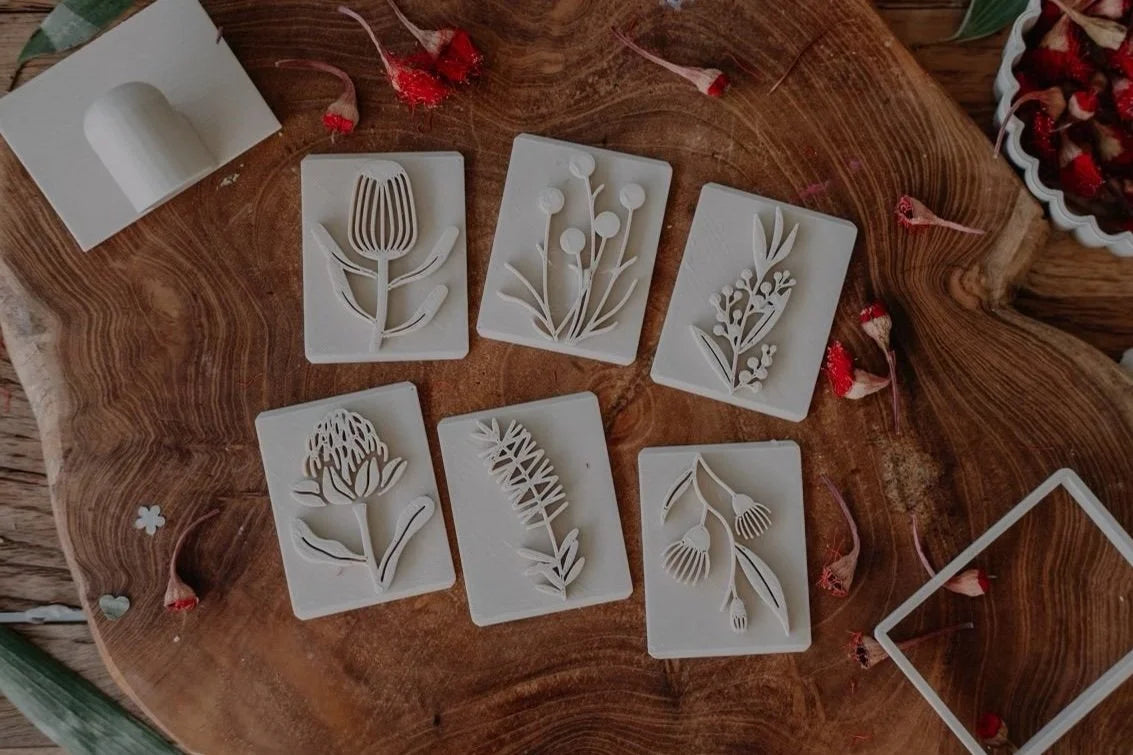 Australian Native Flower Eco Stamp Set