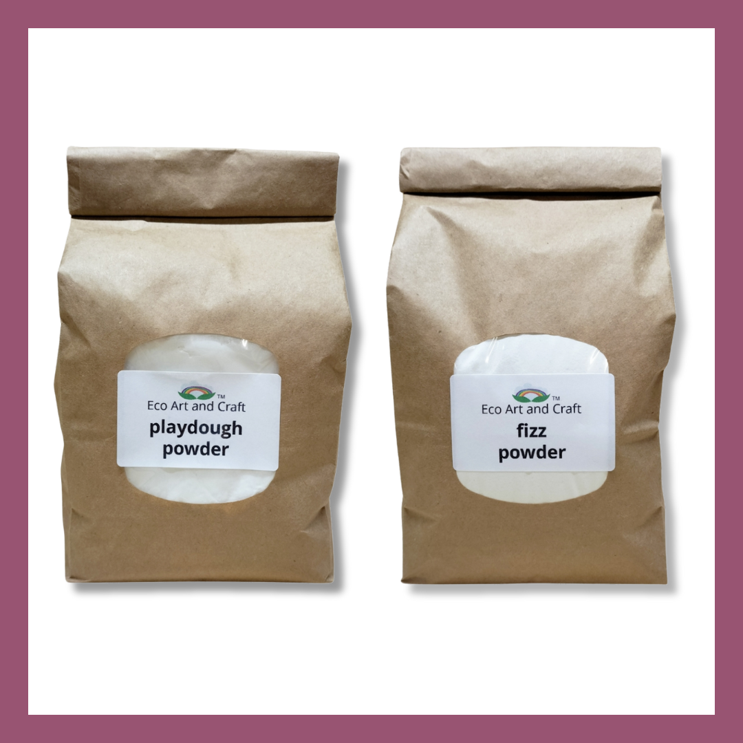 Playdough and Fizz Refills Eco Art And Craft