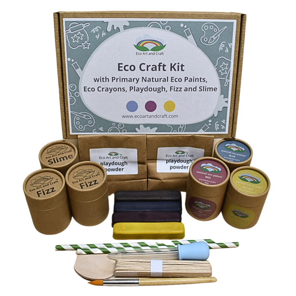 Eco Craft Kit - Paints, Sensory Play & Crayons