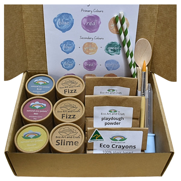 Eco Craft Kit - Paints, Sensory Play & Crayons