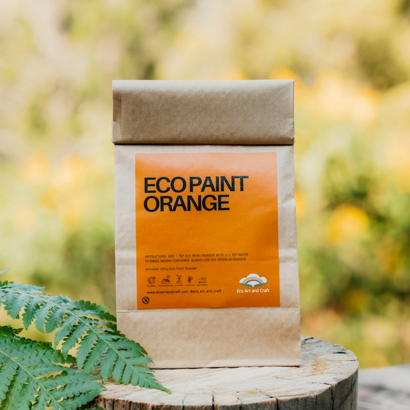 Orange Eco Paint - Bulk 500g