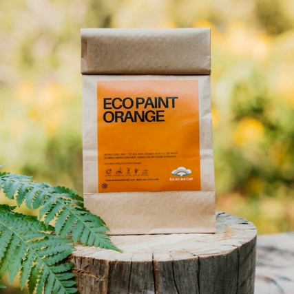 Orange Eco Paint -Bulk 500g