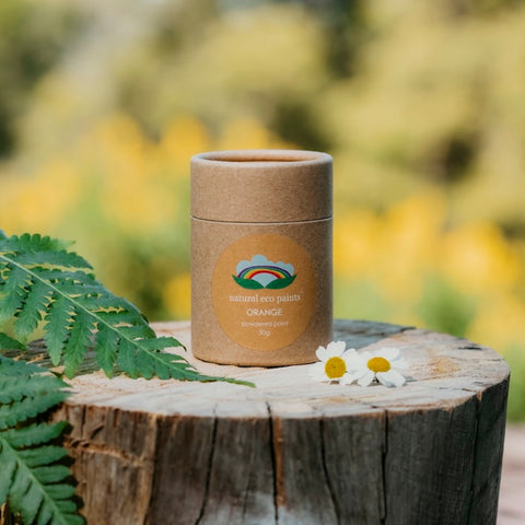 Orange Eco Paint