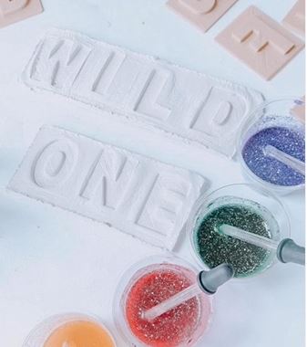 Glitter Eco Paint - plastic free, mess free, no waste, bioglitter paints: Eco Art and Craft