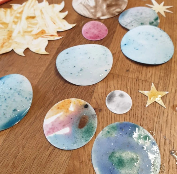 Cardboard Planets - Make your own solar system