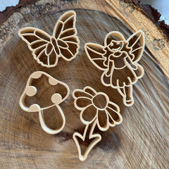 Fairytale Fairy Eco Playdough Cutter Set