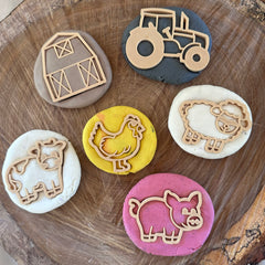 Farm Eco Playdough Cutter Set