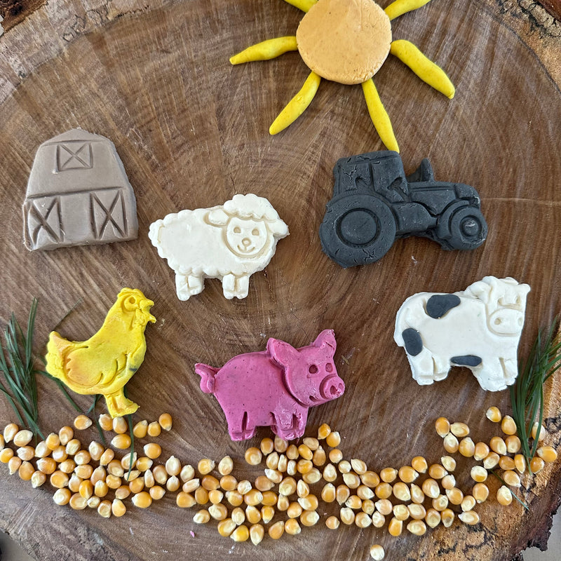 Farm Eco Playdough Cutter Set