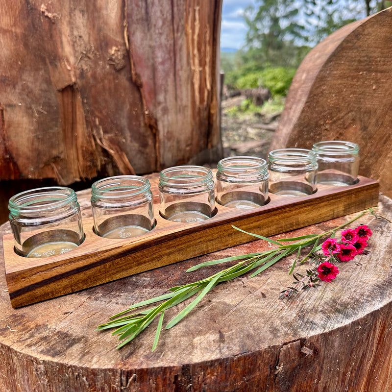 Acacia Wood Paint Holder
