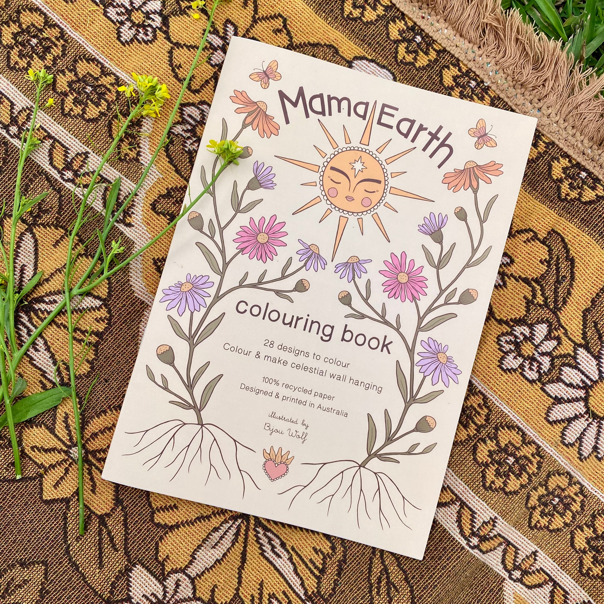 Mama Earth Colouring Book