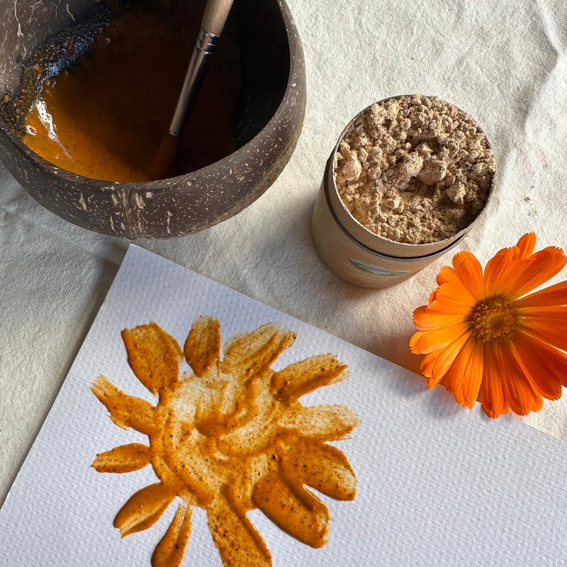 Orange Eco Paint