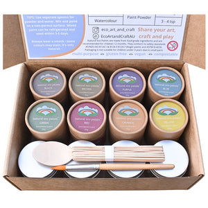 Natural Eco Paints - plastic free eco friendly paint kit: Wholesale