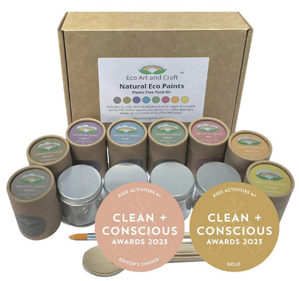 FirstRay_Natural Eco Paints - PLASTIC FREE eco friendly paint kit