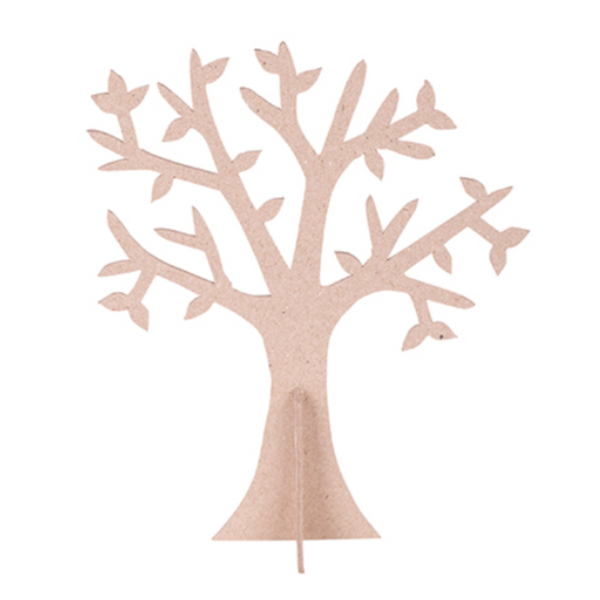 Papier Mache Tree: standing tree for art and craft activities