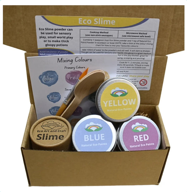 Eco Slime - DIY kit - make your own non-toxic rainbow slime