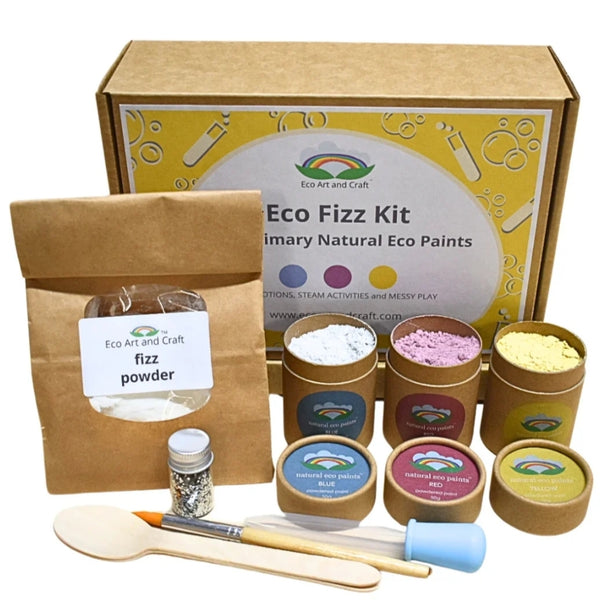 Eco Fizz and Paint Kit - potions, messy play, STEM