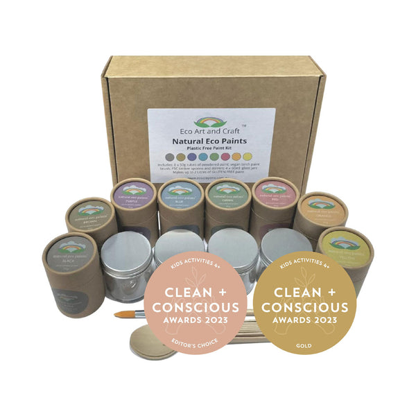 Plastic Free Natural Eco Paints: Eco Art and Craft