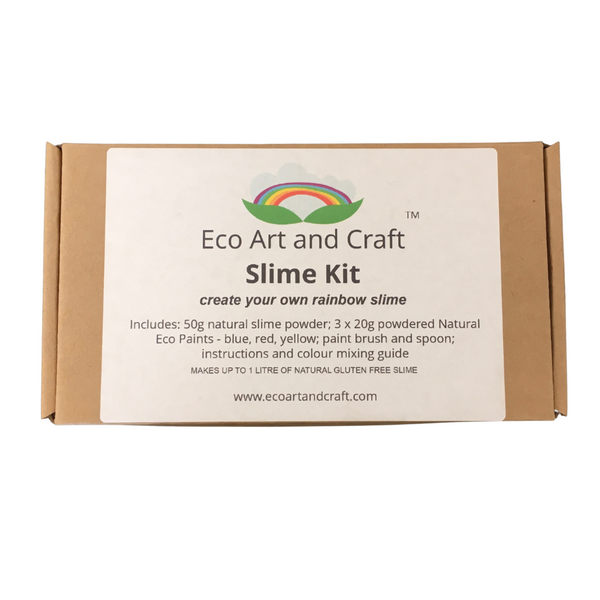 Eco Slime Kit - create your own natural rainbow slime