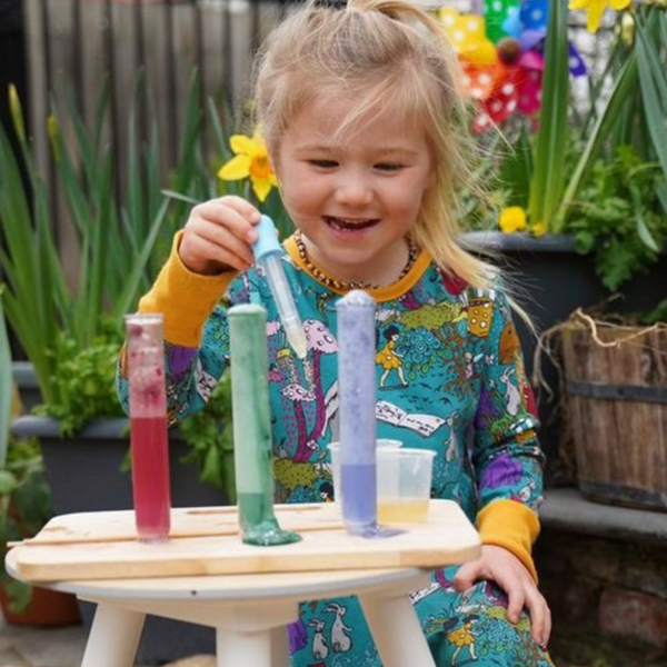Pipette for kids: art, sensory play and science experiments