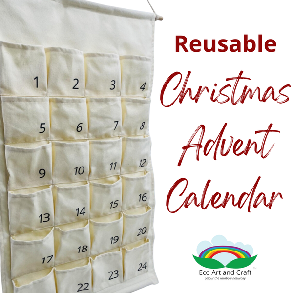 Christmas Advent Calendar: cotton and reusable